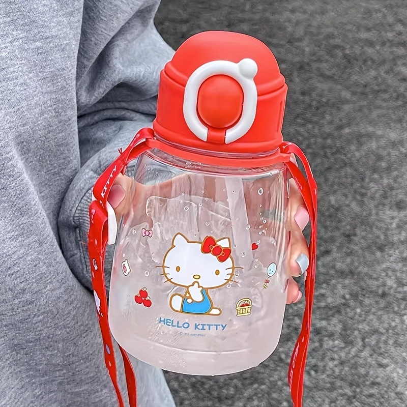 Hellokitty Insulated Cup Water Bottle With Straw Water Cup - Temu