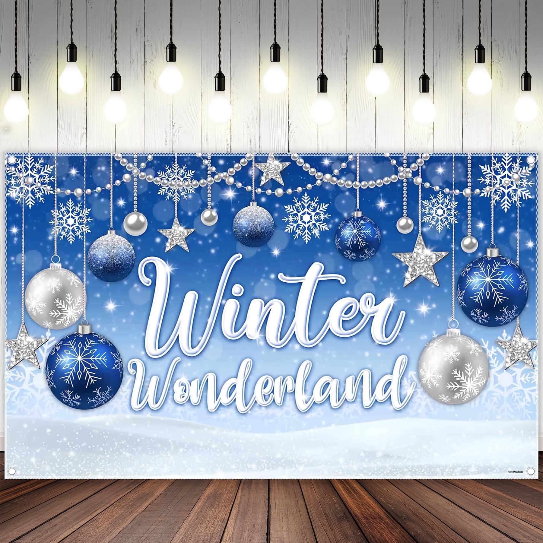winter wonderland christmas party decorations