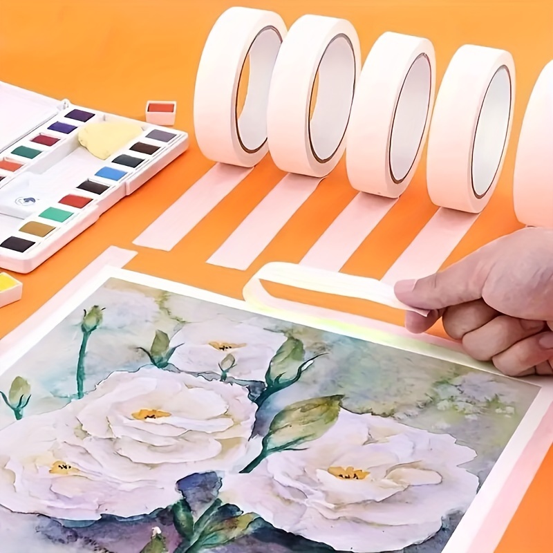 Fine Paper Tape Art Supplies Tape Journal Diary Beauty Seam - Temu