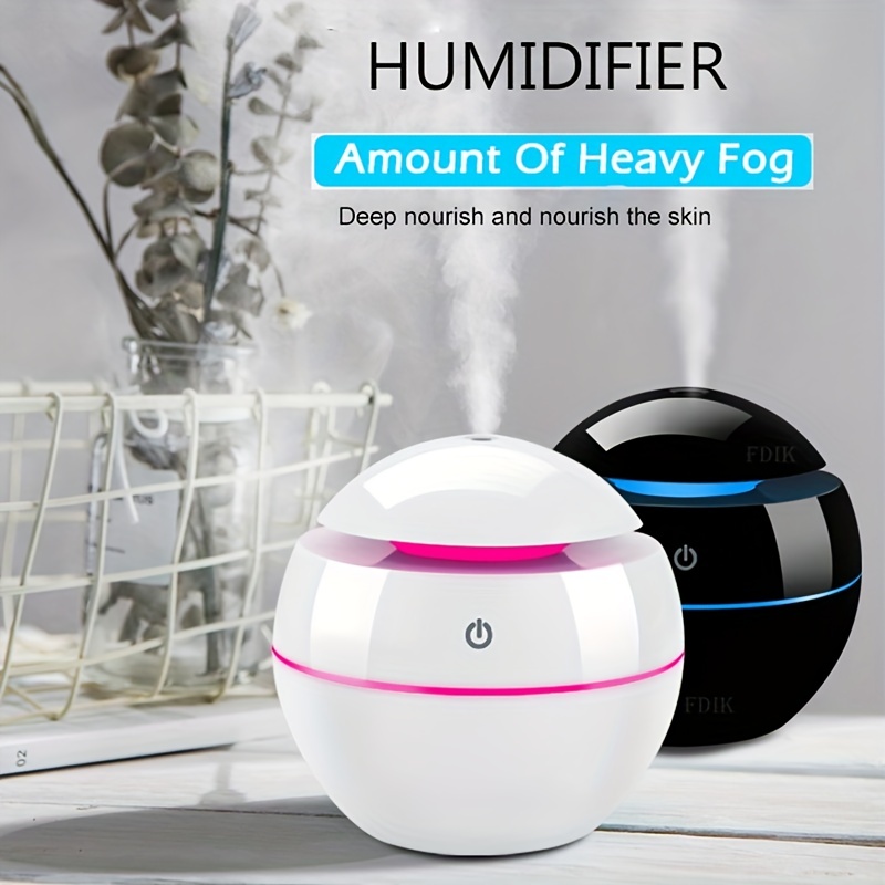 Humidificateur d'air ultrasonique d'aromathérapie en forme de