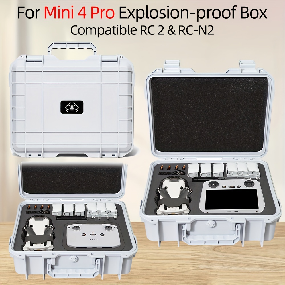 Storage Bag For Dji Mini 4 Pro Portable Carrying Case Mini 4 - Temu