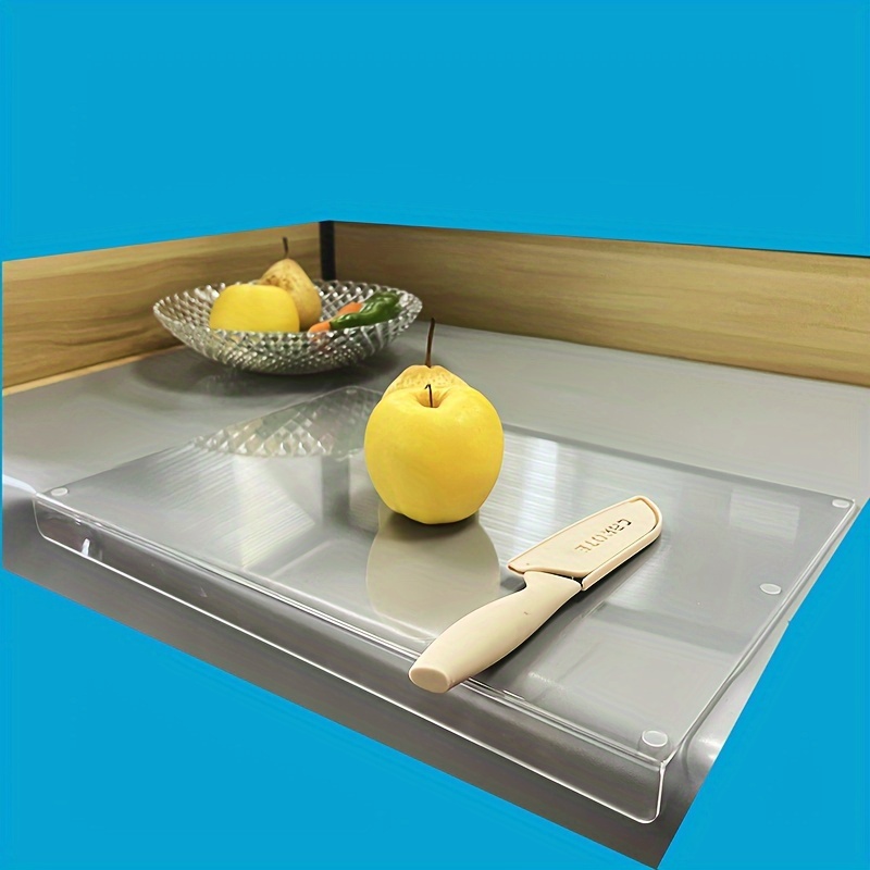 Tabla de cortar de cocina tabla de cortar acrílica transparente  antideslizante tamaño espacioso resistente a la abrasión para cocina  ANGGREK Otros