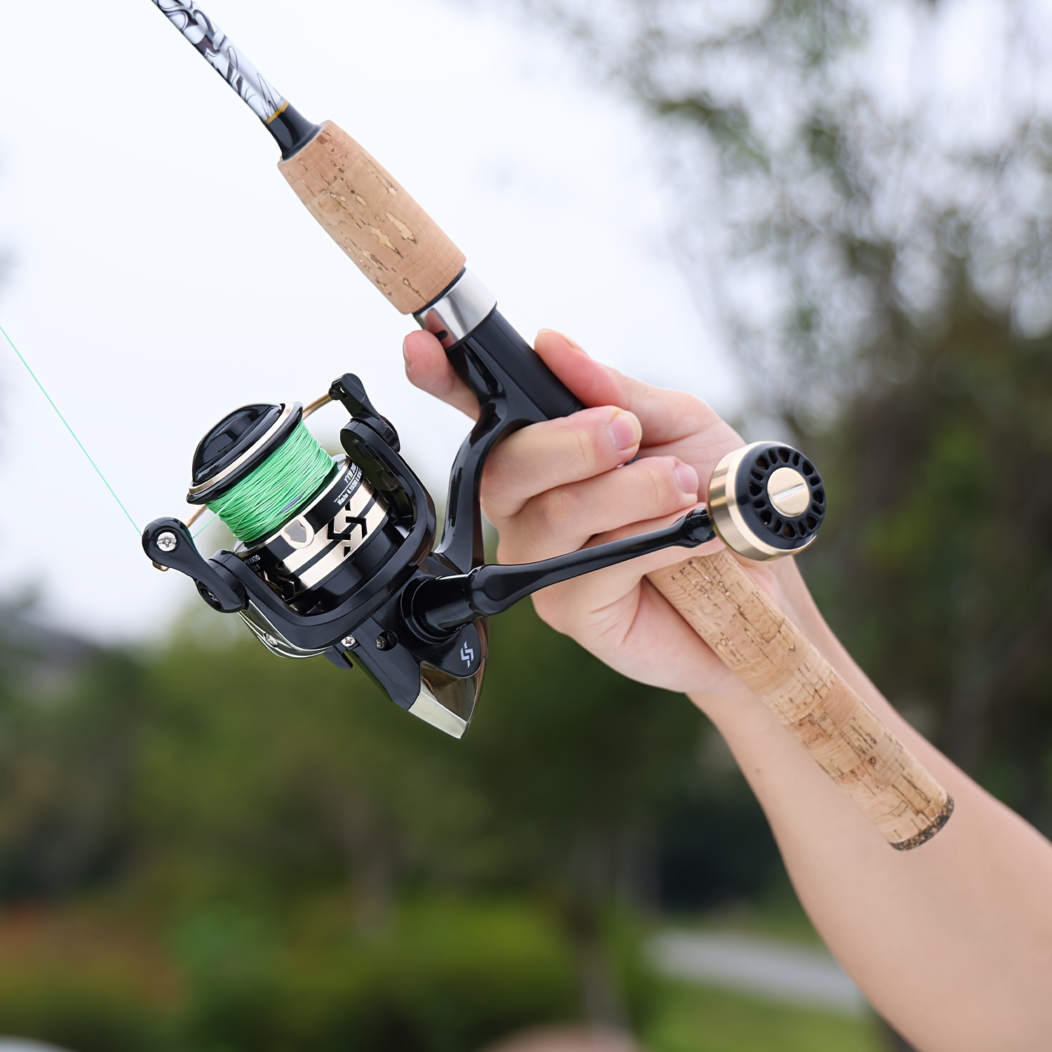  Fishing Pole Combo Set, Fishing Rod and Reel Combos