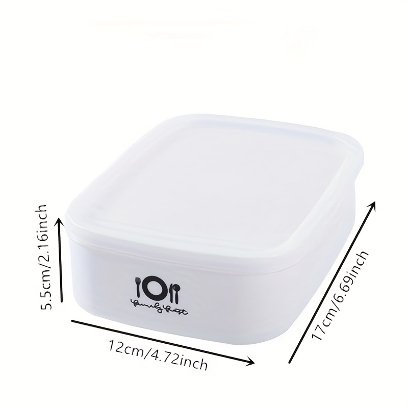 Food Storage Container, Miscellaneous Grain Rice Sub-package Frozen Box,  Fat-reducing Meal Quantitative Bento Box, Rice Portion Box, Small Lunch Box,  Refrigerator Food Preservation Box, Frozen Crisper, Kitchen Organizer, Home  Kitchen Supplies 