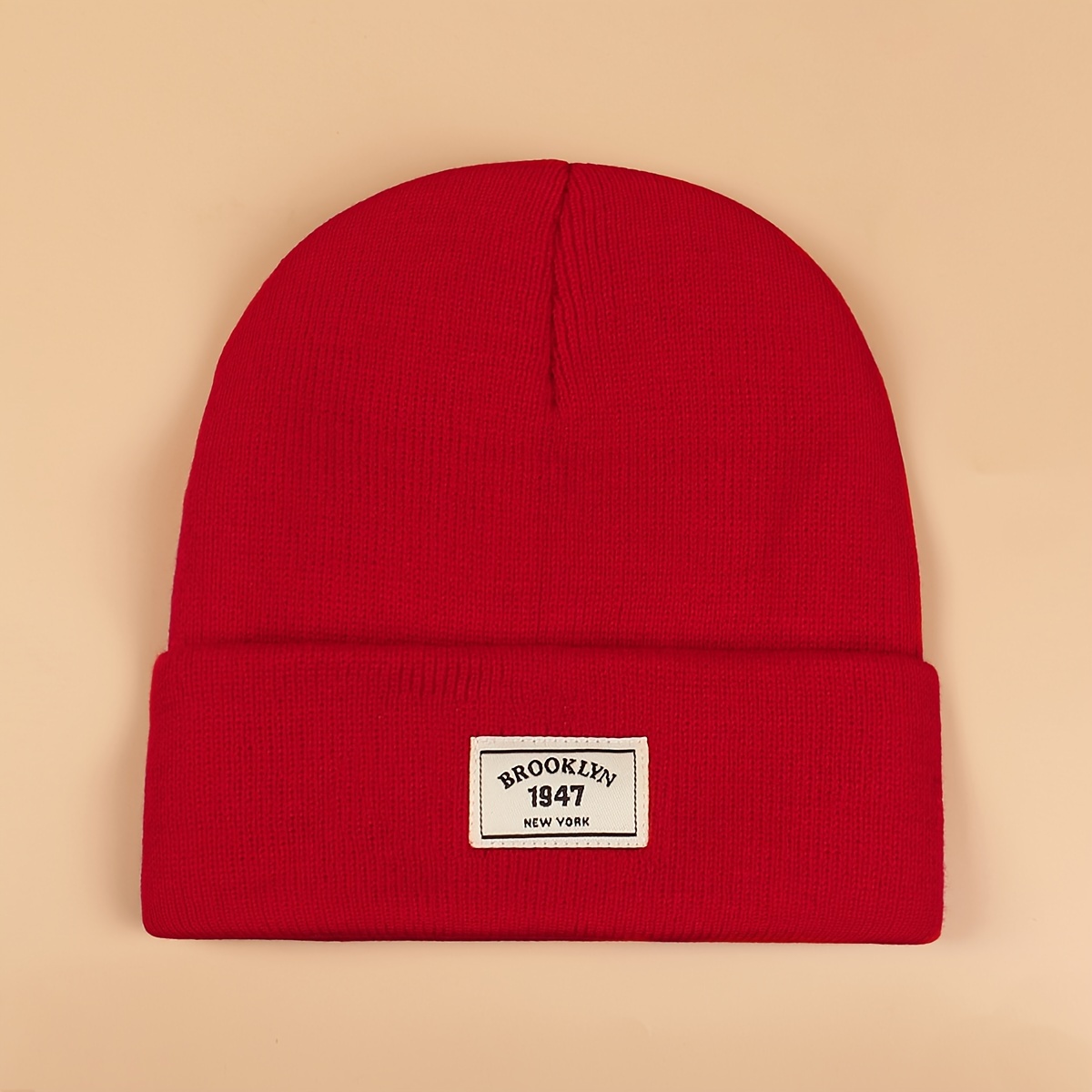 women's beanie hat ear flaps elastic winter skull cap - Temu