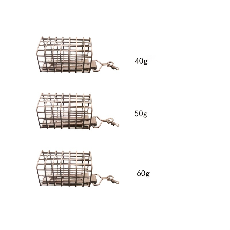 Fishing Feeding Basket Snares Metal Bait Cages Method Feeder - Temu Bahrain