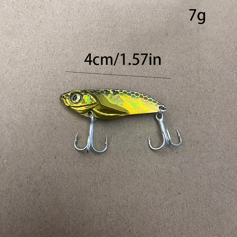 Metal Vib Fishing Lure: Catch Bass Perch Attractive - Temu