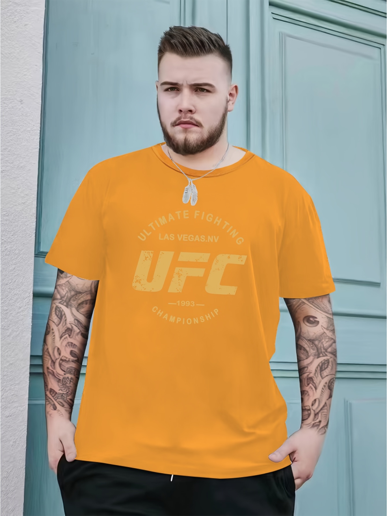 Camiseta con estampado de UFC