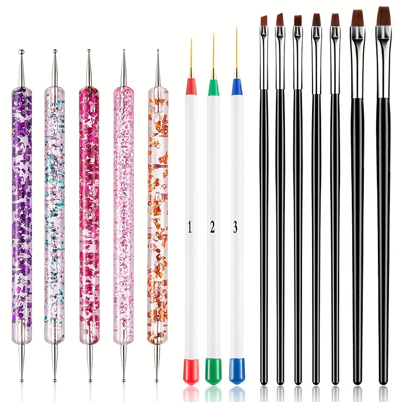 Nail Art Dotting Pen Acrylic Dotting Tools Nail Art Brush For