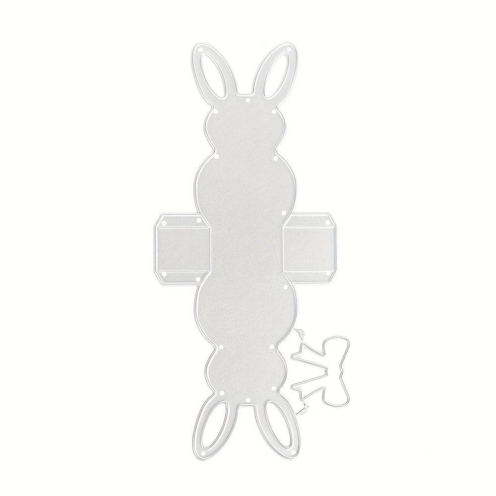 Easter Bunny Cutting Die Cuts, Diy Crafts Template Easter Bunny Cards Cutting Dies Cut Stencils For Diy Embossing Card Making Decorative Paper Dies Scrapbooking