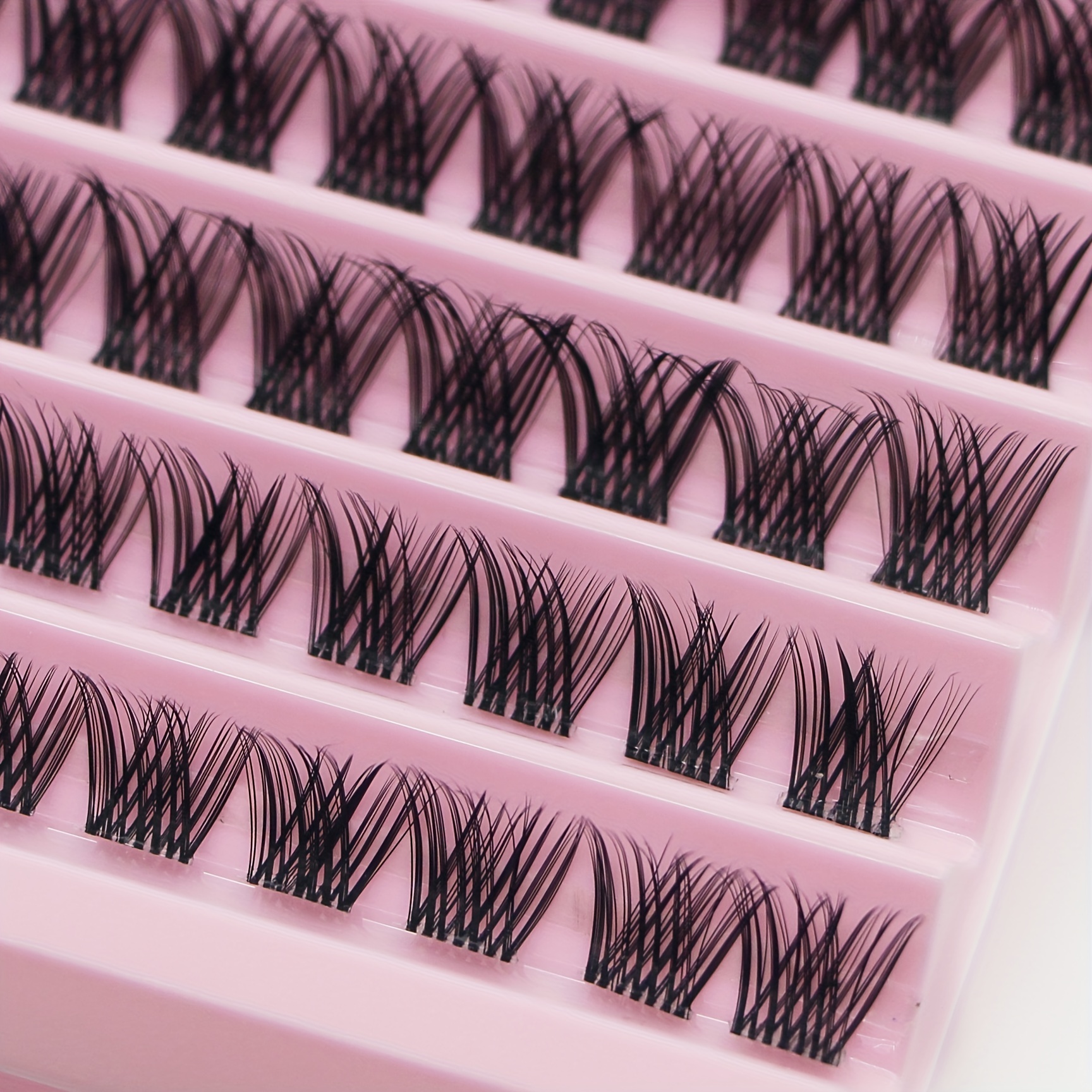 110Pcs DIY Eyelash Extensions 8 16mm False Lashes D Curling Natural Look