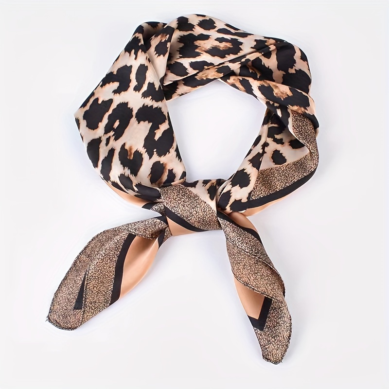 Leopard print scarf - Women's fashion
