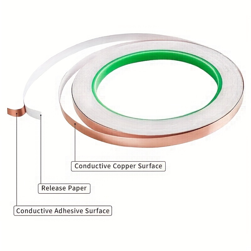 Copper Tape Double sided Conductive Copper Foil Tape Self - Temu