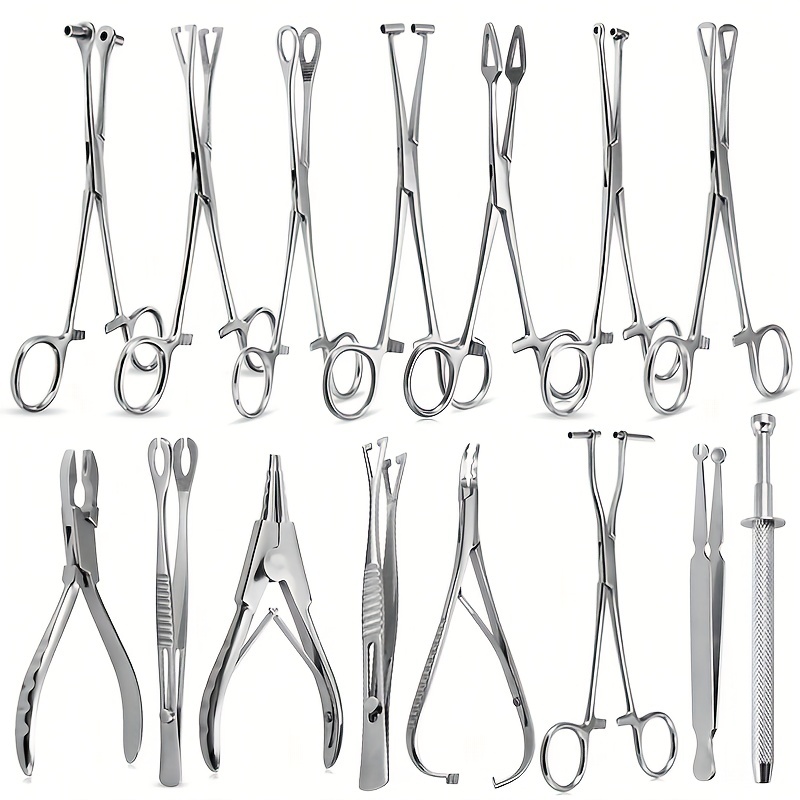 1PC Plastic Professional Body Piercing Kit Tools Forceps Pliers Piercing  Tools for Tattoo Body Jewelry