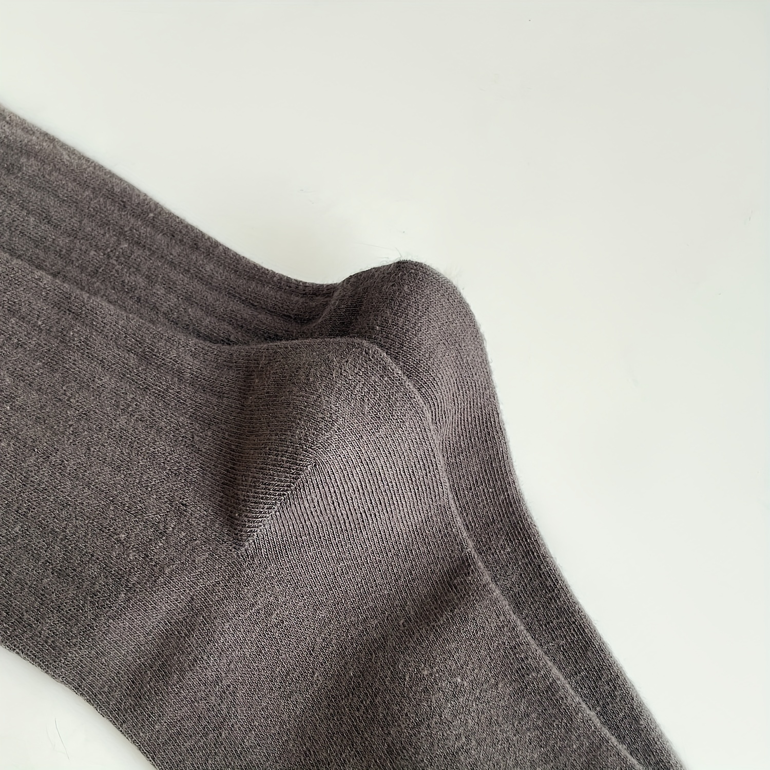 Letter Patched Calf Socks Knee High Women's Stockings
