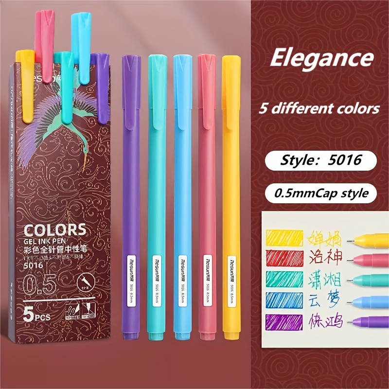 Penne Gel box Morandi Penne Gel Colorate Con Ricariche 05mm Penne