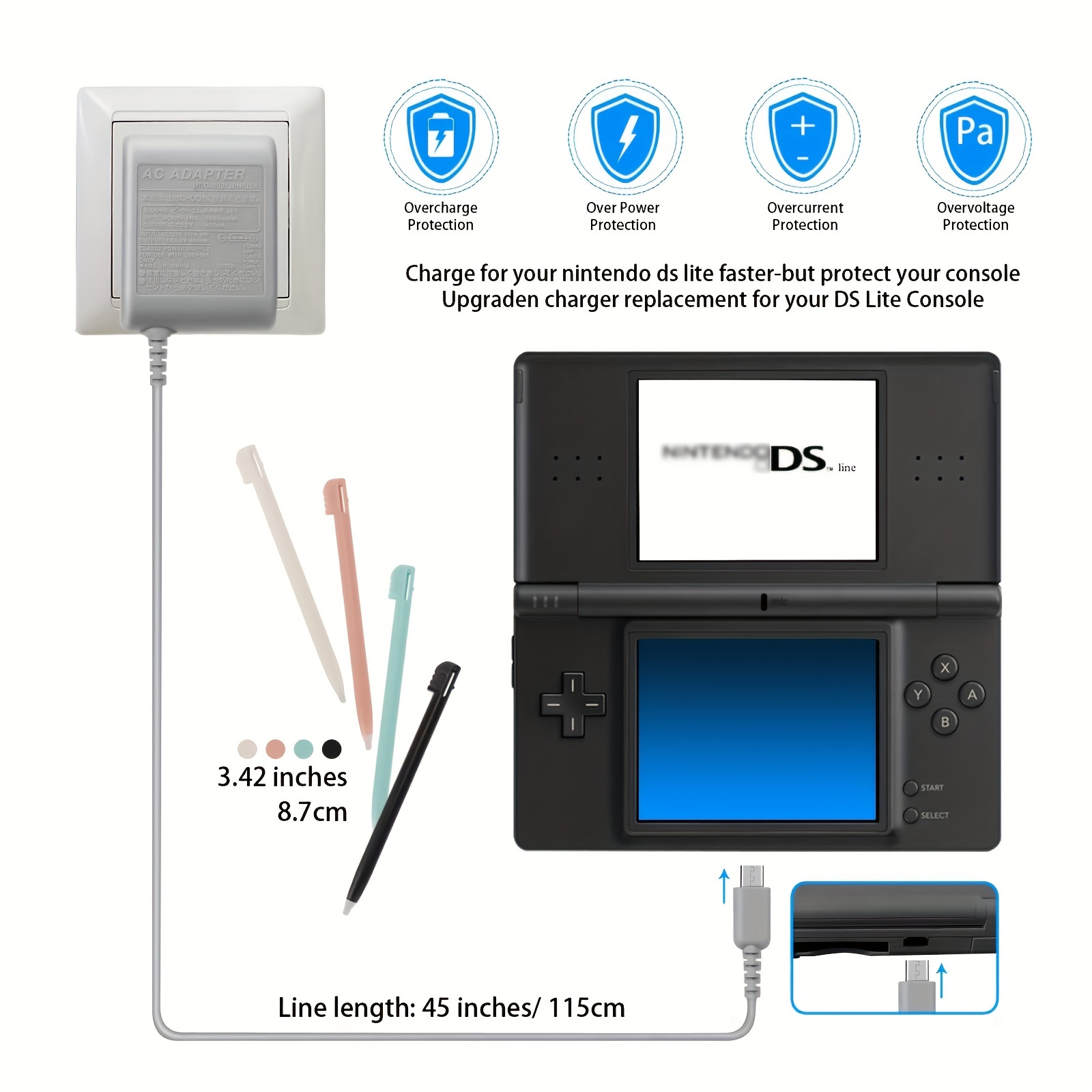Chargeur pour Nintendo DS Lite