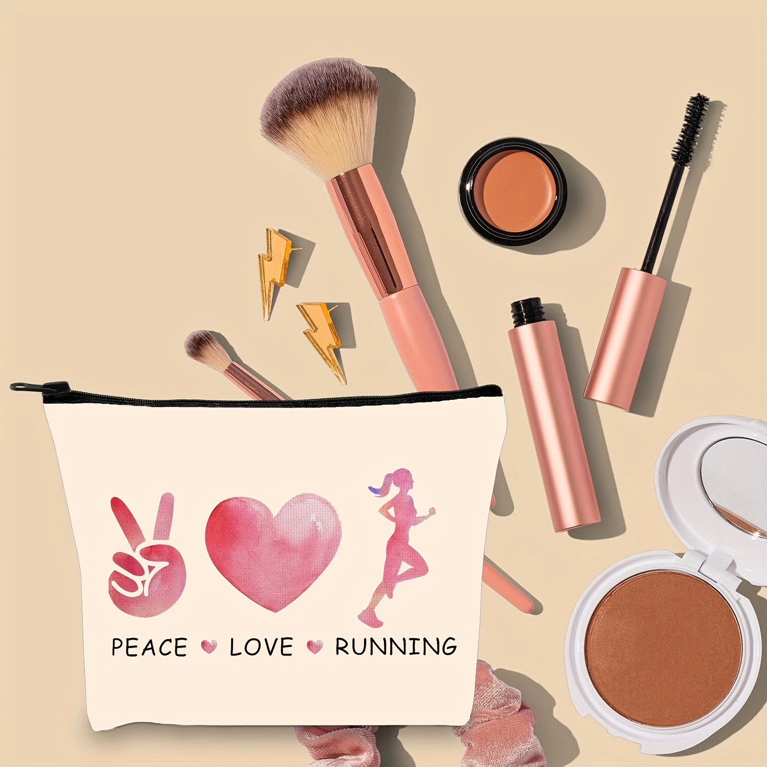 Running Gifts Running Makeup Bag Women Running Lovers Gifts - Temu