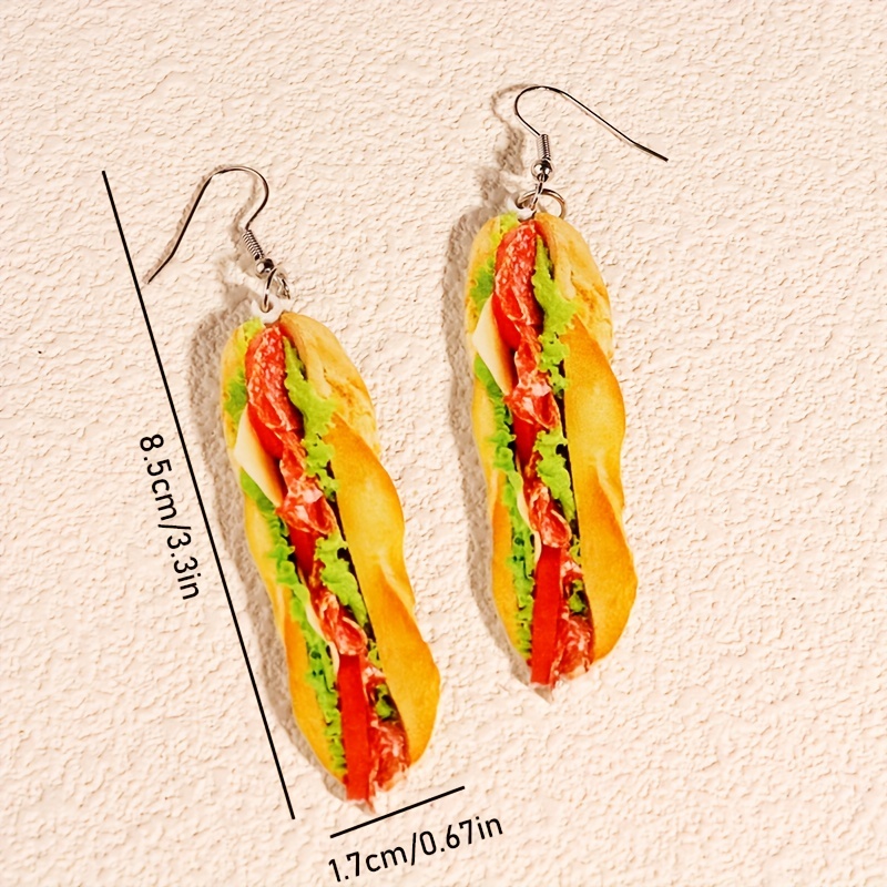 Hot shop dog earrings