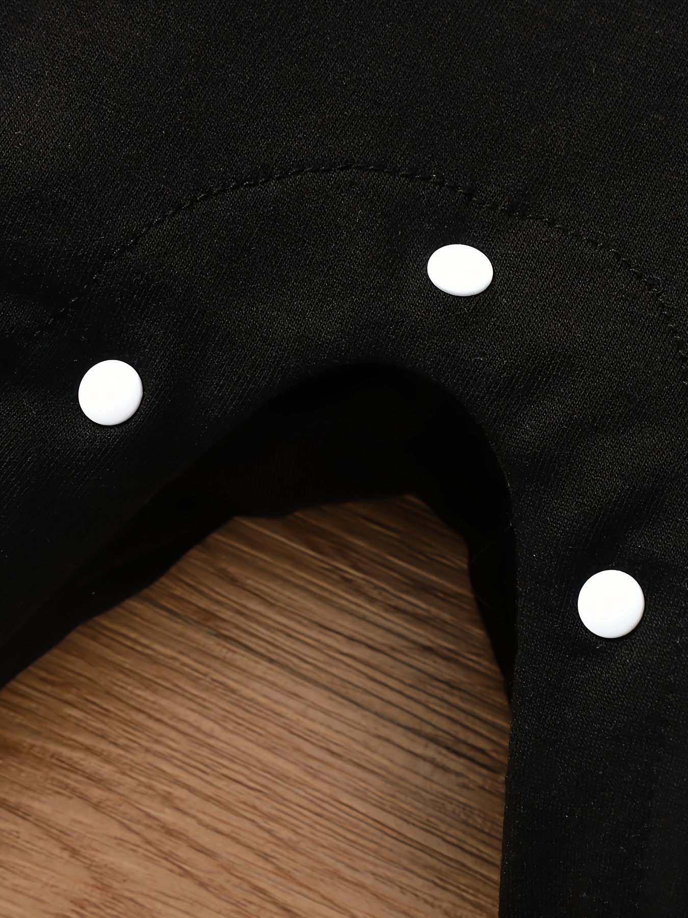 Baby- en peuterrompertje met capuchon en hartjesprint