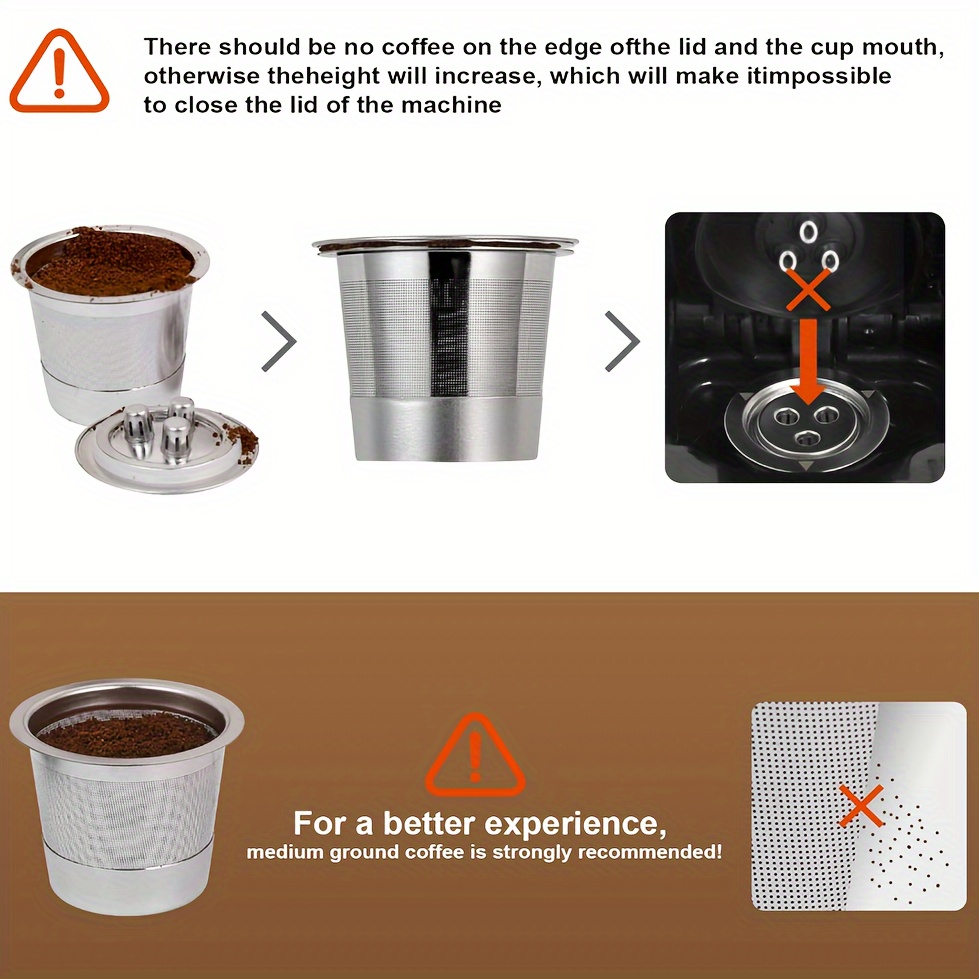 Reusable Coffee Pods Compatible with Ninja DualBrew Coffee Maker