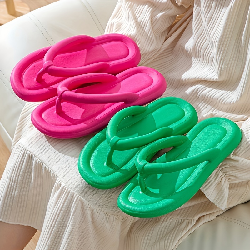 ORIPE Women's Flip Flop Full Rubber Slides Slipper (size 36-41