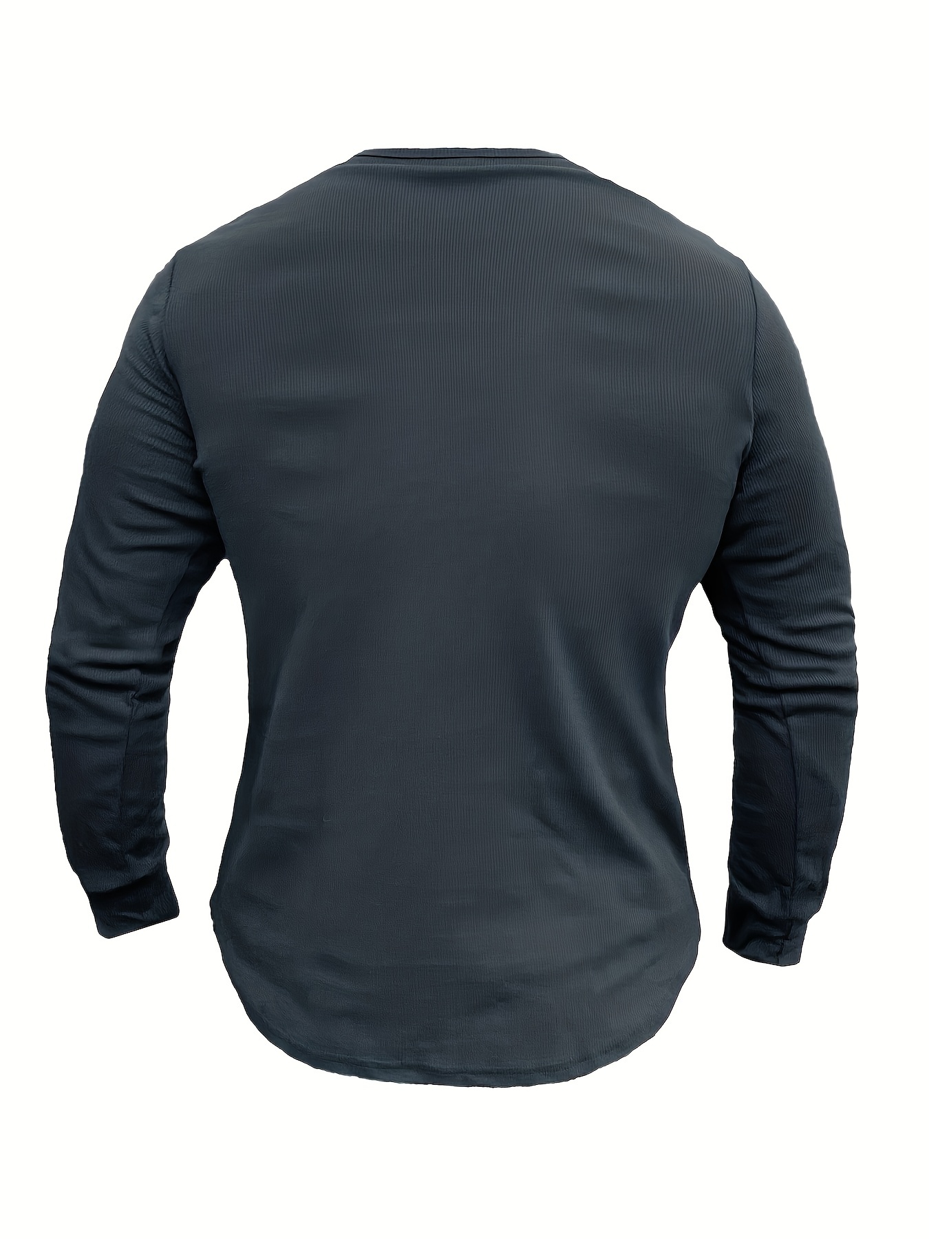Men's Muscle Fit Shirt Long Sleeve Henley Shirt Base Layer - Temu