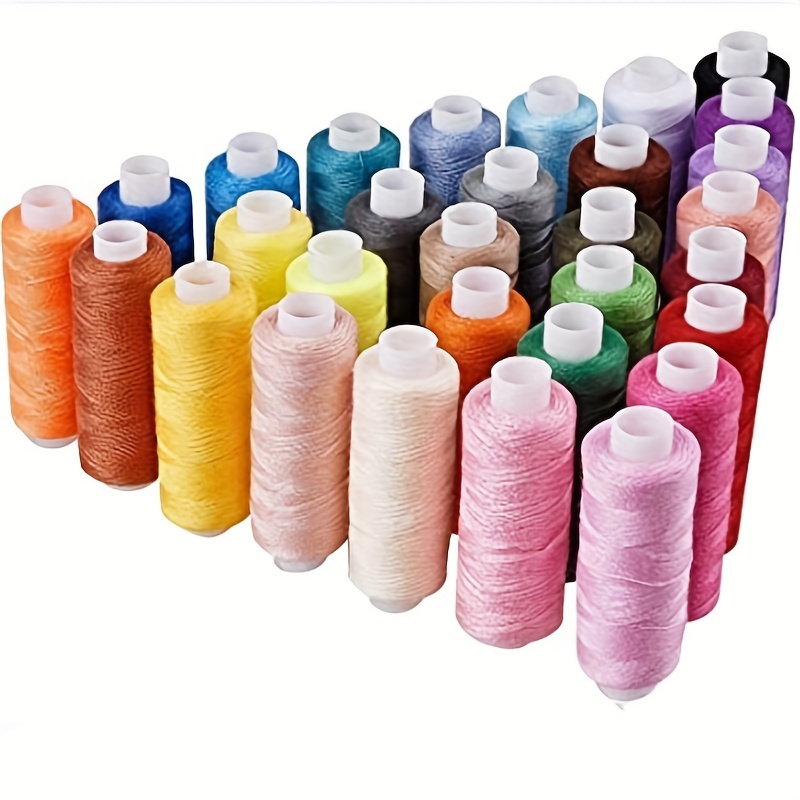 Sewing Thread 60pcs Mixed Colors Sewing Kit for Sewing Machine