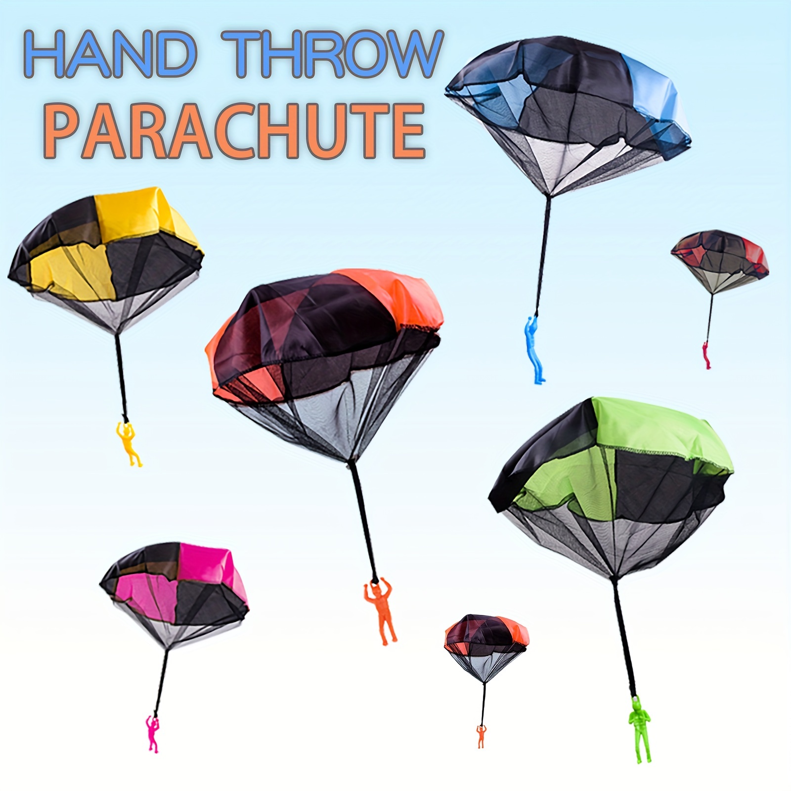 Jouet de parachute, de la main jetant jouet Mini soldat Parachute