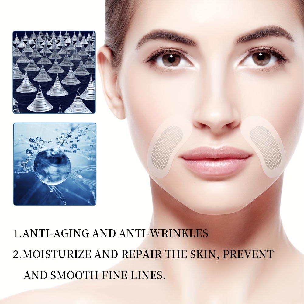 Microcrystal Nasolabial Folds Patch With Hyaluronic Acid - Temu | Anti-Aging-Seren