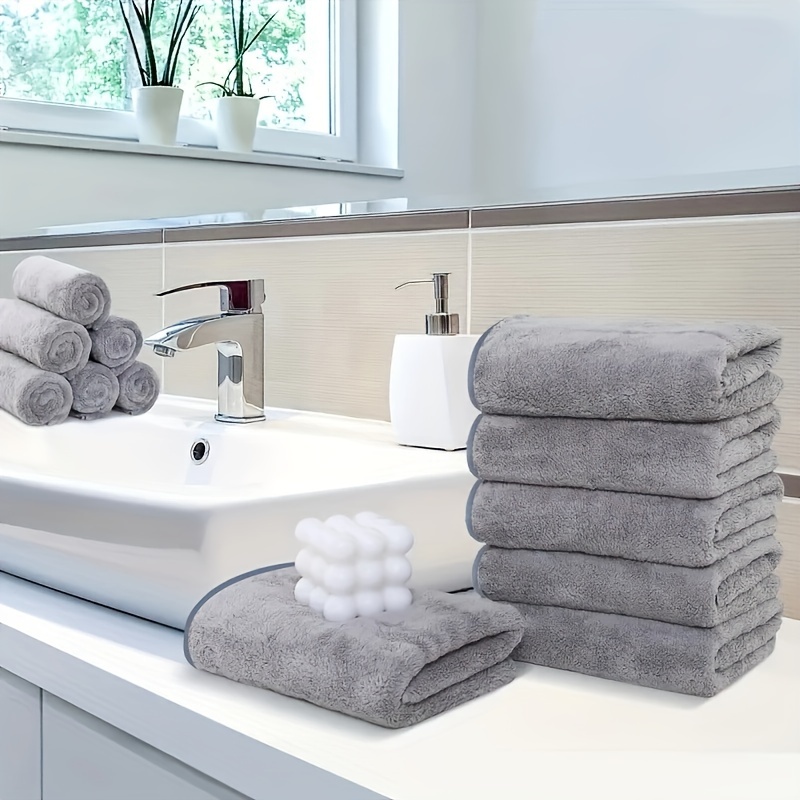 Conjunto Toallas Baño Secado Rápido Súper Absorbentes - Temu