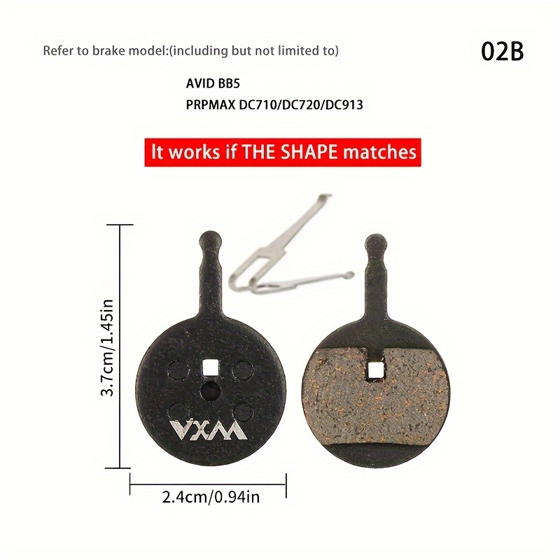 Bicycle Brake Pads Compatible With Magura Hs11 Hs22 Hs24 - Temu