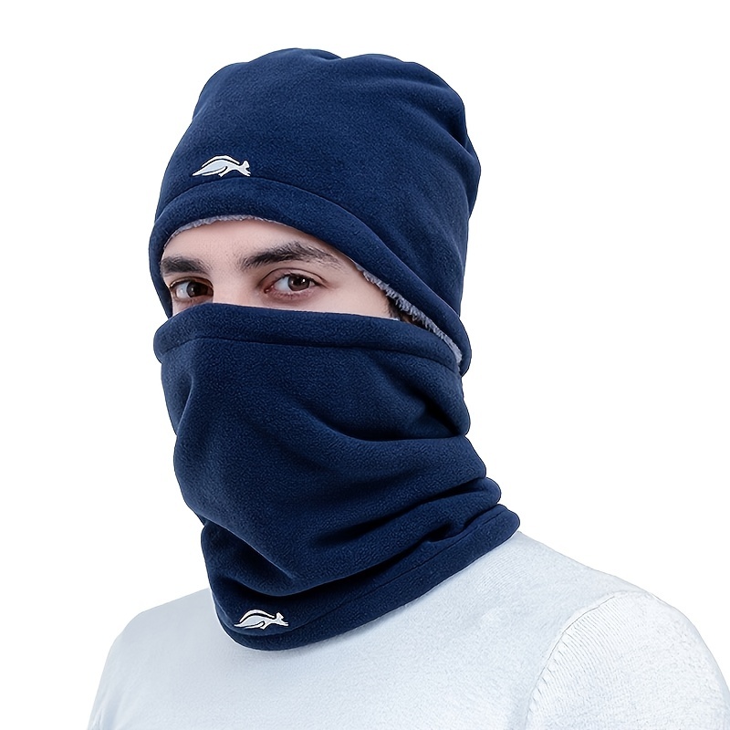 Cagoule D'hiver En Polaire Masque De Ski Couvre visage - Temu Belgium