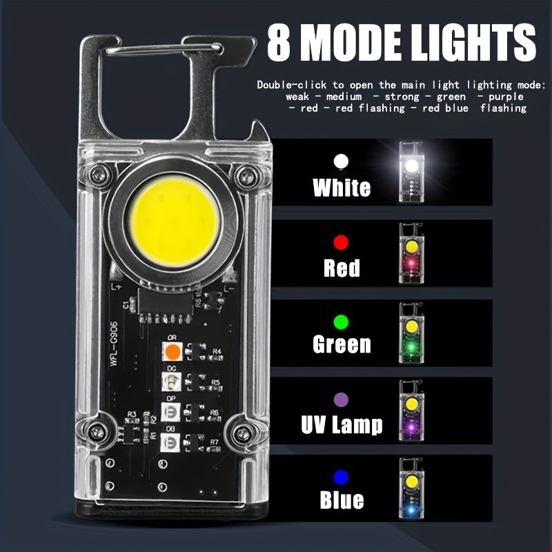 Mini lampe frontale étanche 4 Modes d'éclairage R3 + 2 LED Super