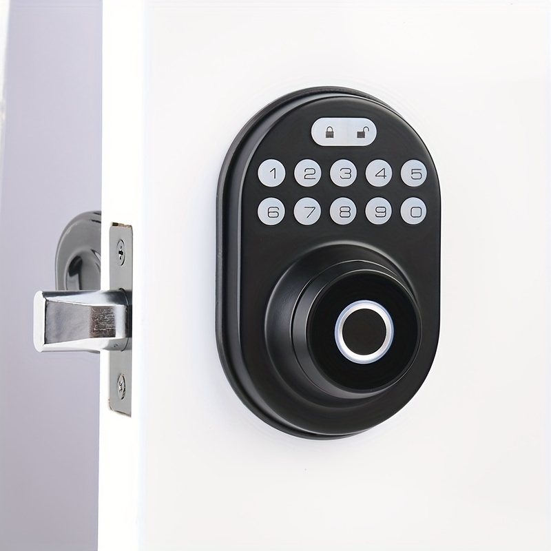 Cerradura de puerta de huella digital móvil para el hogar