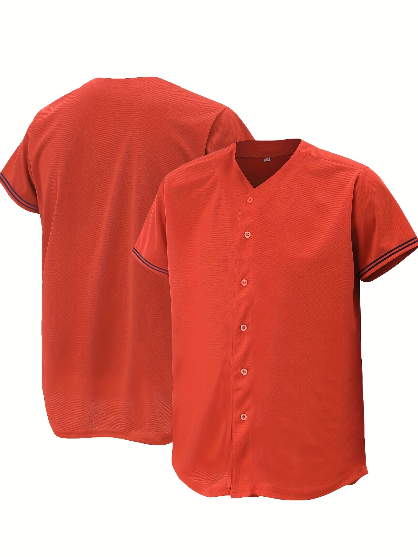 Blank Baseball Jersey,short Sleeve Plain Jersey Shirt,sports Uniform For  Men Women - Temu