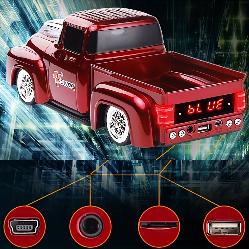 2023 Wster Pickup Truck Speaker Portable Wireless Speaker - Temu