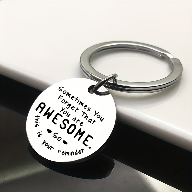 You're Awesome Keychain Inspirational Gift