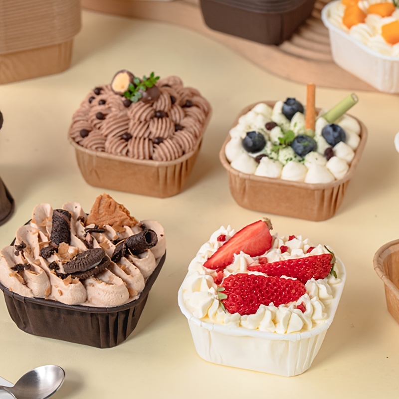 Muffin Cups 125Pcs, Heat-Resistant, Oilproof, Nonstick, Disposable, Cartoon  Large Cupcake Paper Cups, Baking Tool 