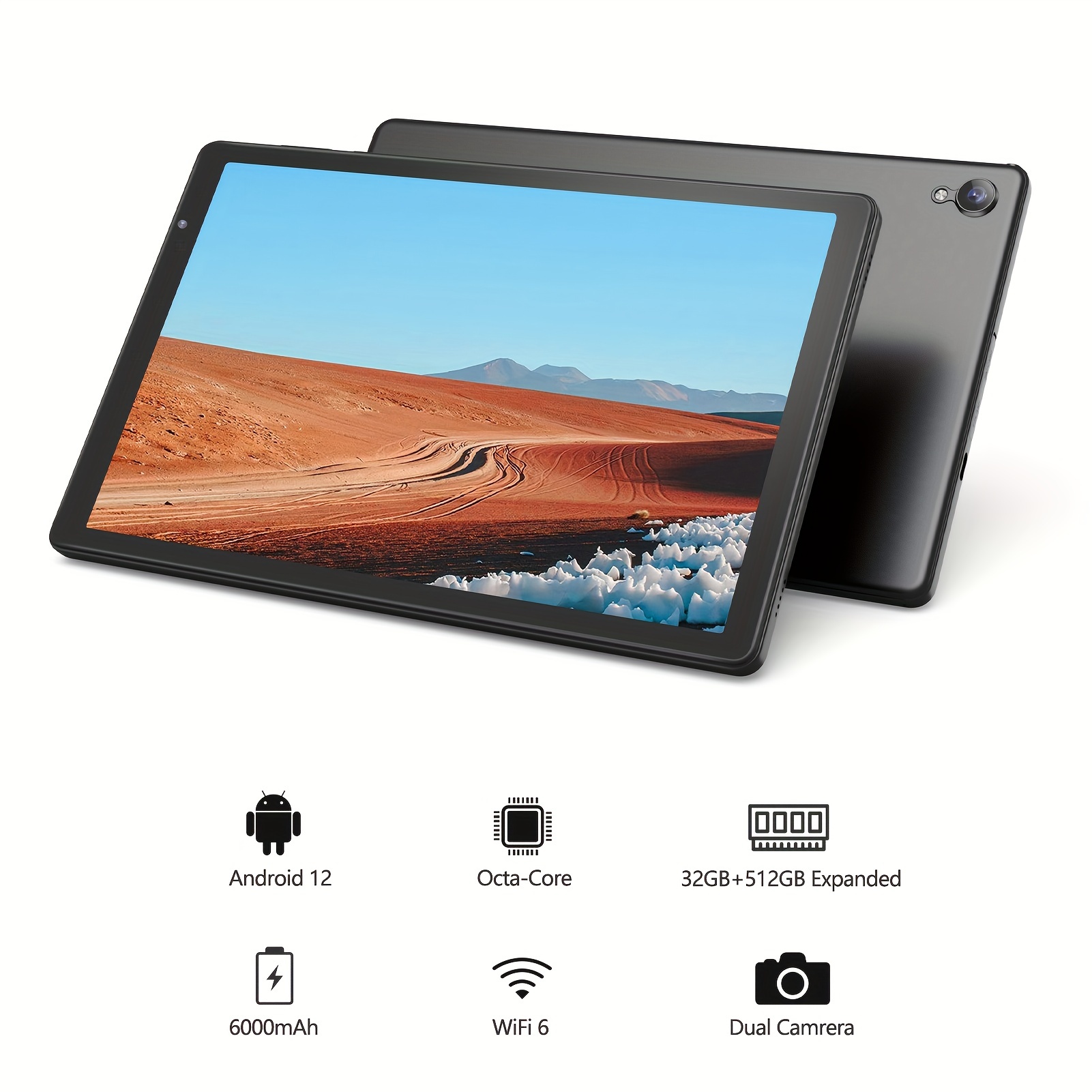 Primom Android 12 Tablet, With 4gb Ddr (2gb+2gbexpansion) , 32gb