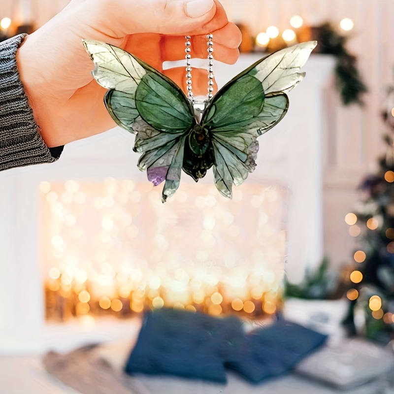 Butterfly Christmas Ornament // Holiday Ornament // Christmas Tree