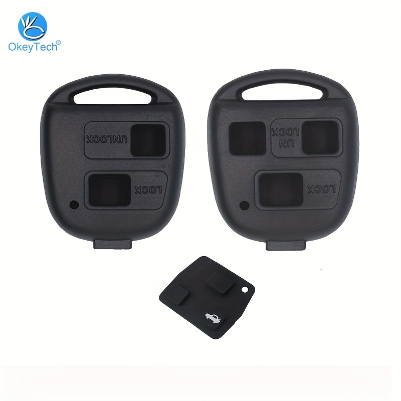 1pc Transparent Black Car Key Fob Cover For Lexus ES NX RX UX LC LX LS High  Quality TPU Car Key Case Holder Auto Accessories