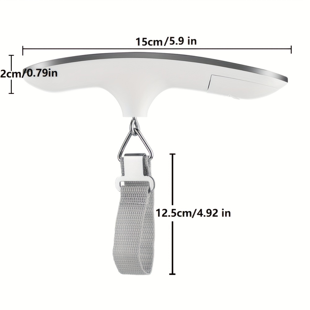 Portable Lcd Digital Hanging Scale Luggage Suitcase Baggage Weight Travel  Scales With Belt For Electronic Weight Tool - Temu