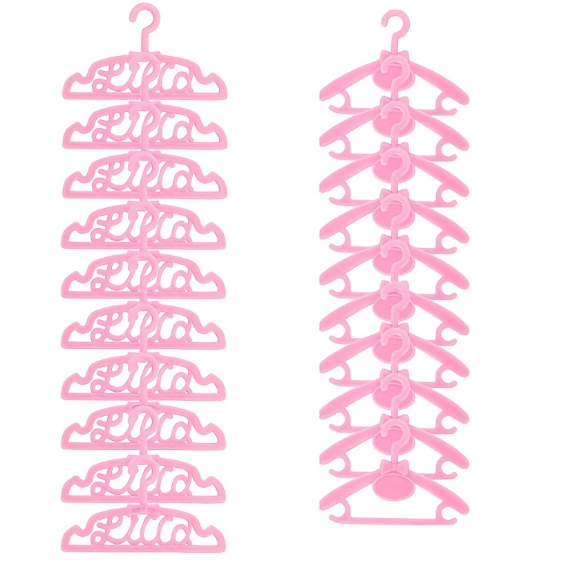 Lot Mix Style Dolls Hangers Dress Clothes Holder Cute Accessories For Doll  For 11.5- Doll Play Girls Toys - Temu Canada