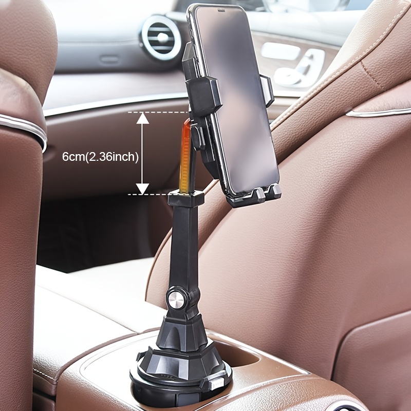WeGuard Cup Holder Phone Mount, No Shaking Cup Phone Holder for Car Rock  Solid Car Phone Holder Mount for Cars, Trucks, SUVs etc, Compatible with