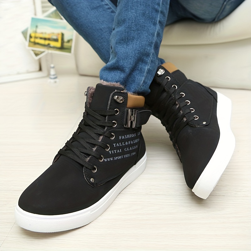 Men's Warm Canvas Boots