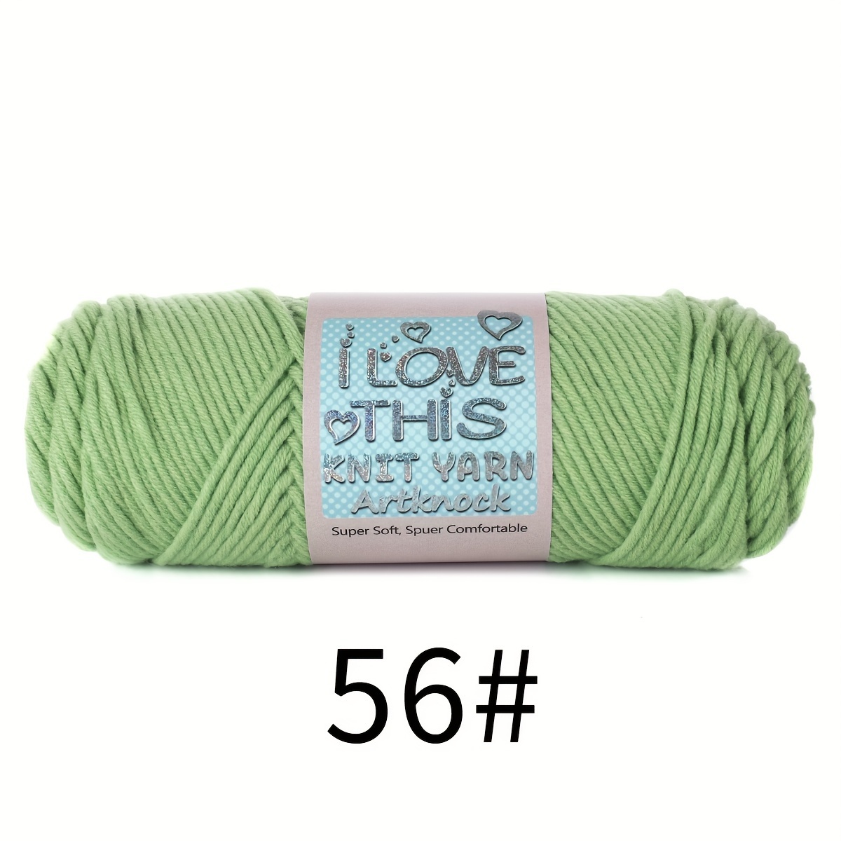 I love this yarn in mid green