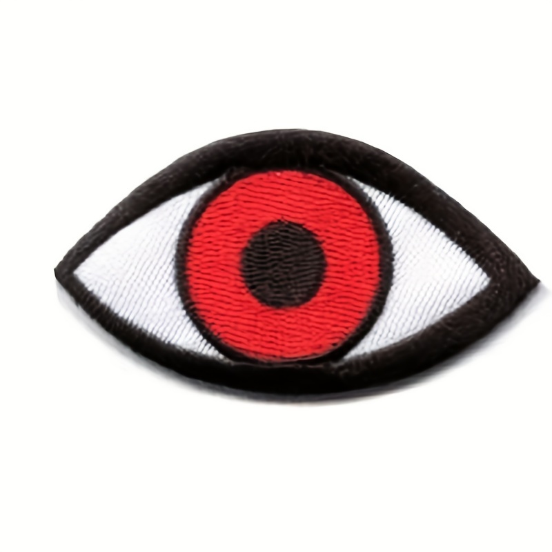 Red Cat's Eye Tattoo Wicca Occult Goth Patches For Clothing Badges Stripe  On Clothes Iron On Patches Embroidred Applique - Patches - AliExpress
