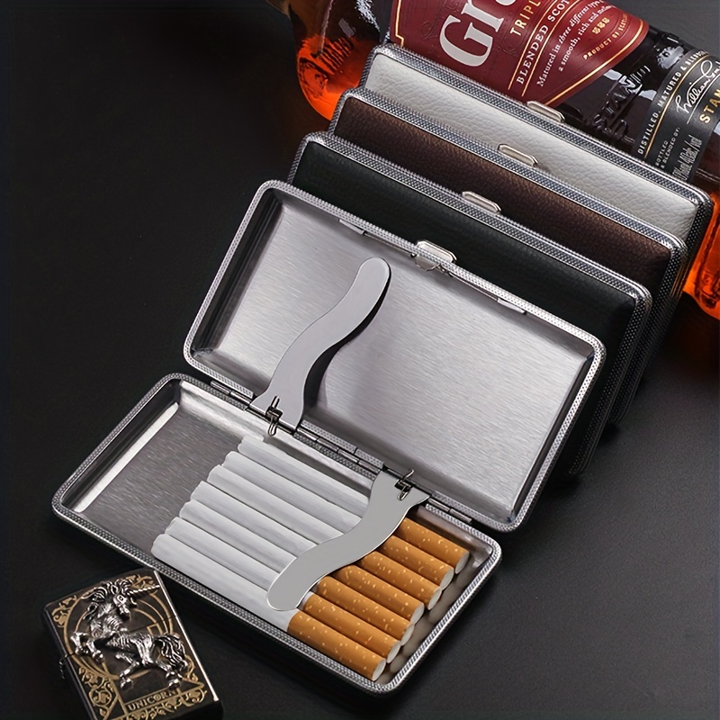 1pc Caja Cigarros Caja Cigarros Humidificadores 4 Dedos - Temu