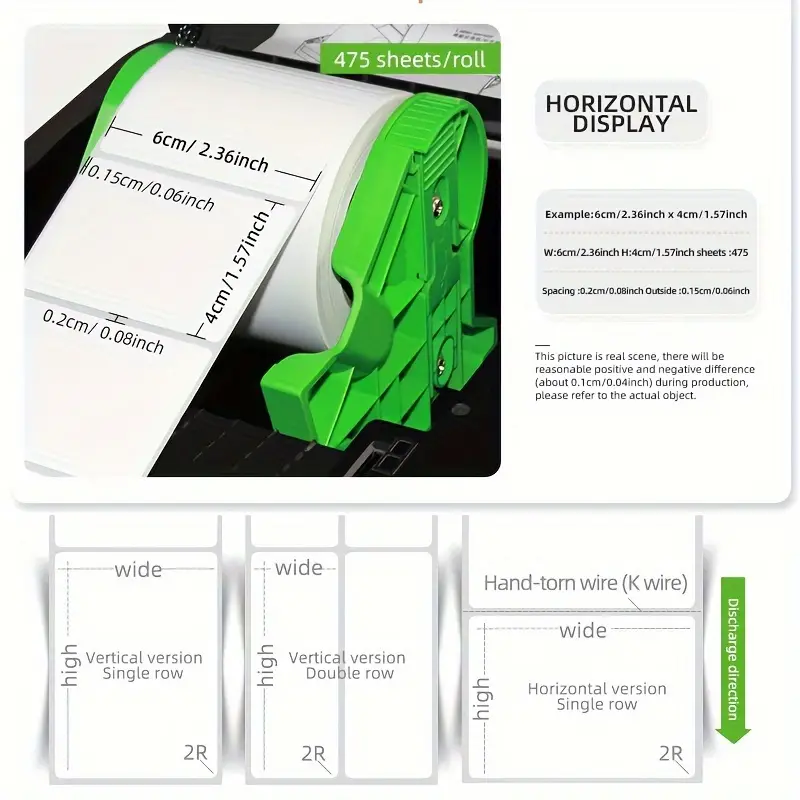 White Multifunctional Self adhesive Label Paper Shipping - Temu